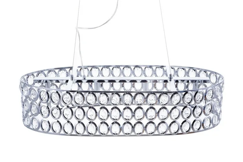 Tenna L Taklampa 81 cm - Silver - Belysning & el - Inomhusbelysning & lampor - Taklampa & takbelysning - Pendellampor & hänglampor