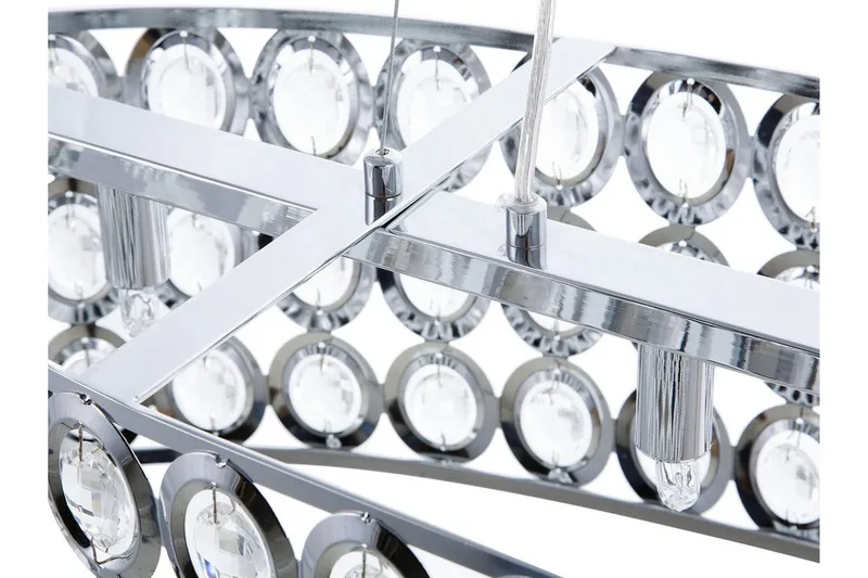 Tenna L Taklampa 81 cm - Silver - Belysning & el - Inomhusbelysning & lampor - Taklampa & takbelysning - Pendellampor & hänglampor