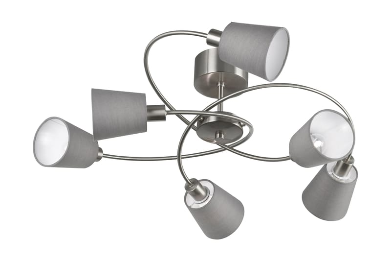 Troy Taklampa 6L - Grå - Taklampa kök - Fönsterlampa hängande - Fönsterlampa - Pendellampor & hänglampor - Sovrumslampa - Vardagsrumslampa