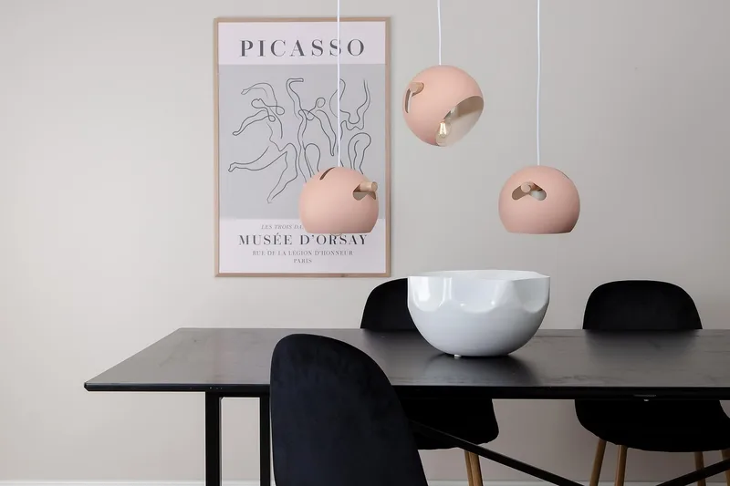 Tubbie Pendellampa Dimbar LED Mellan - Rosa - Belysning & el - Inomhusbelysning & lampor - Taklampa & takbelysning - Pendellampor & hänglampor