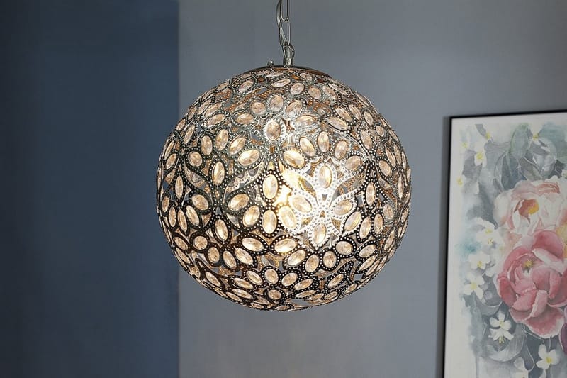Volta Taklampa 35 cm - Silver - Belysning & el - Inomhusbelysning & lampor - Taklampa & takbelysning - Pendellampor & hänglampor