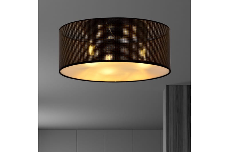 Aston 3 plafond Svart - Scandinavian Choice - Plafond - Vardagsrumslampa - Sovrumslampa