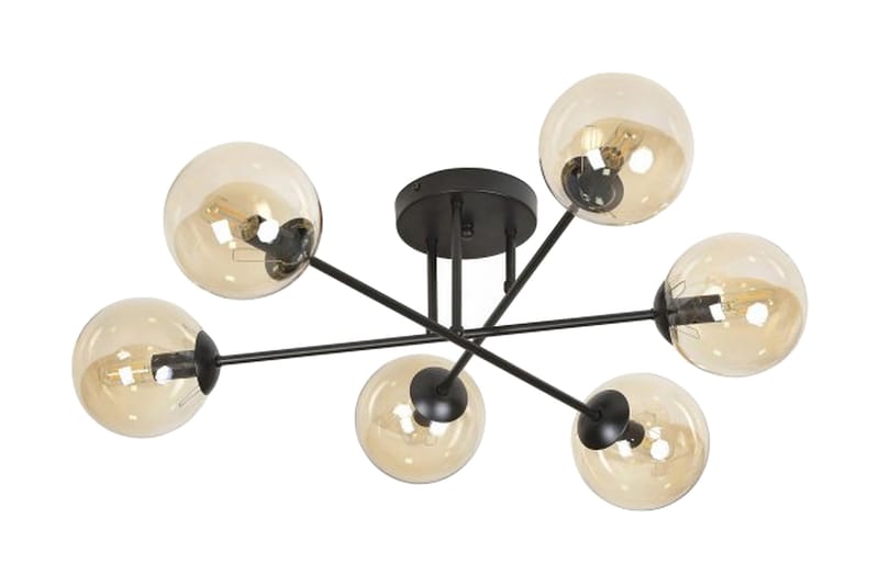 Brendi 6B plafond Svart - Scandinavian Choice - Plafond - Vardagsrumslampa - Sovrumslampa