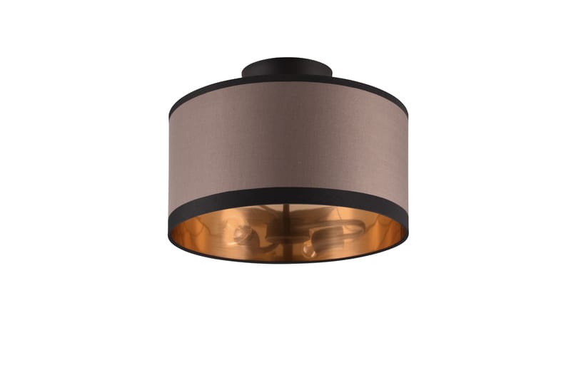 Davos Plafond 30 cm 2xE14 mattsvart/ greige - Matt svart/Greige - Belysning & el - Inomhusbelysning & lampor - Taklampa & takbelysning - Plafond