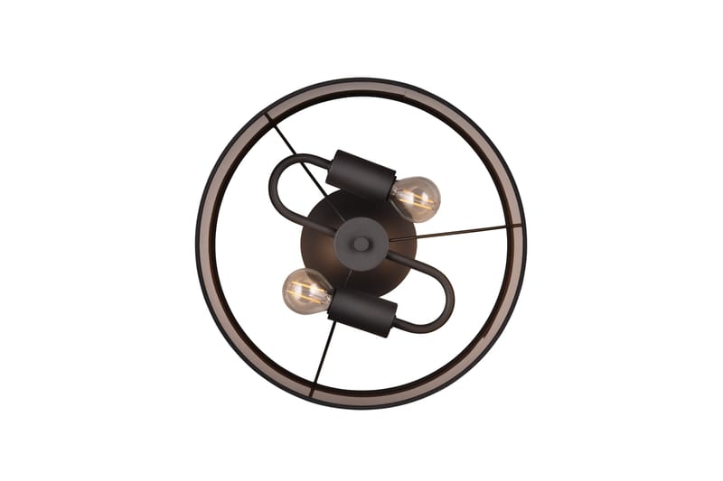 Davos Plafond 30 cm 2xE14 mattsvart/ greige - Matt svart/Greige - Belysning & el - Inomhusbelysning & lampor - Taklampa & takbelysning - Plafond