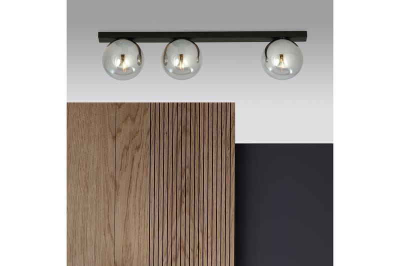 Fit 3 plafond Svart - Scandinavian Choice - Plafond - Vardagsrumslampa - Sovrumslampa