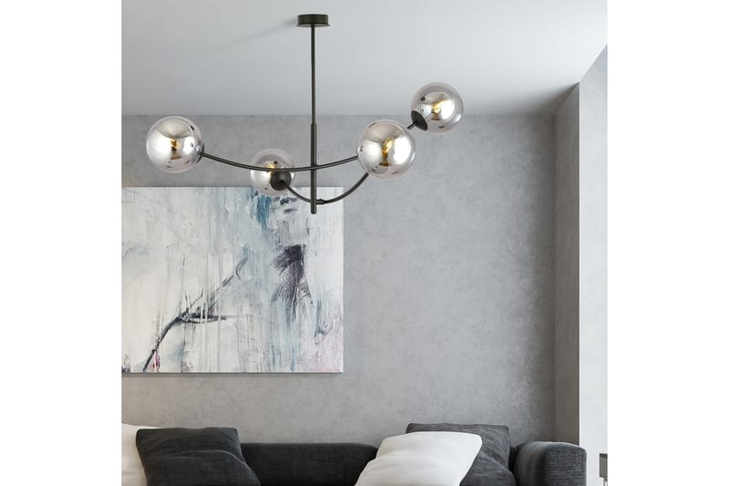 Hunter 4 plafond Svart - Scandinavian Choice - Plafond - Vardagsrumslampa - Sovrumslampa