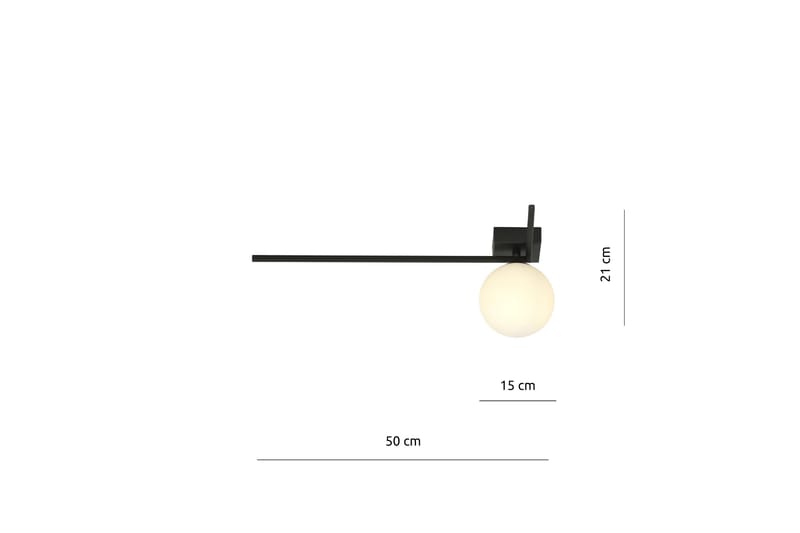 Imago 1F plafond Svart - Scandinavian Choice - Plafond - Vardagsrumslampa - Sovrumslampa