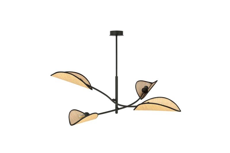 Lotus 4 plafond Svart - Scandinavian Choice - Plafond - Vardagsrumslampa - Sovrumslampa