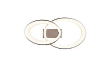 Malaga LED Plafond borstad stål - Borstad stål - Belysning & el - Inomhusbelysning & lampor - Taklampa & takbelysning - Plafond