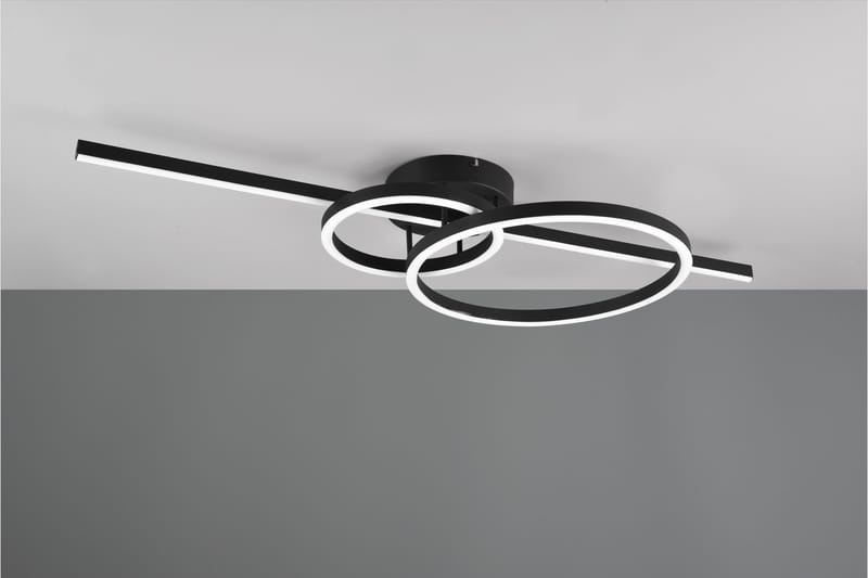 Montilla LED Plafond mattsvart, Matt svart