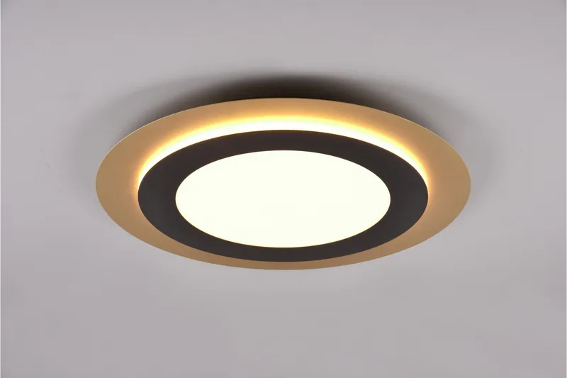 Morgan LED Plafond 45 cm mattsvart/ guld - Matt svart/Guld - Belysning & el - Inomhusbelysning & lampor - Taklampa & takbelysning - Plafond