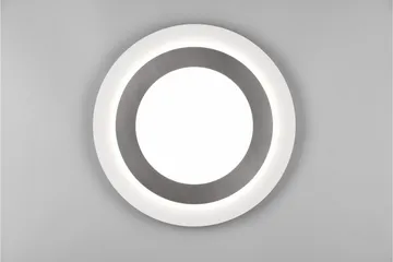 Morgan LED Plafond 45 cm vit/ borstad stål - Borstad stål - Belysning & el - Inomhusbelysning & lampor - Taklampa & takbelysning - Plafond