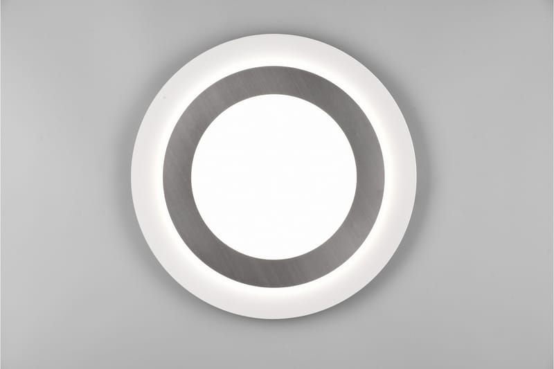 Morgan LED Plafond 45 cm vit/ borstad stål - Borstad stål - Belysning & el - Inomhusbelysning & lampor - Taklampa & takbelysning - Plafond