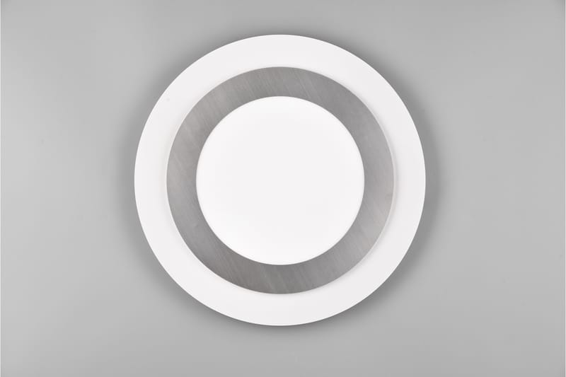 Morgan LED Plafond 45 cm vit/ borstad stål - Borstad stål - Belysning & el - Inomhusbelysning & lampor - Taklampa & takbelysning - Plafond