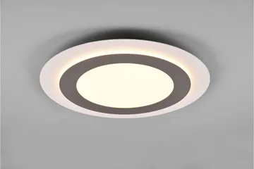 Morgan LED Plafond 45 cm vit/ borstad stål - Borstad stål - Belysning & el - Inomhusbelysning & lampor - Taklampa & takbelysning - Plafond