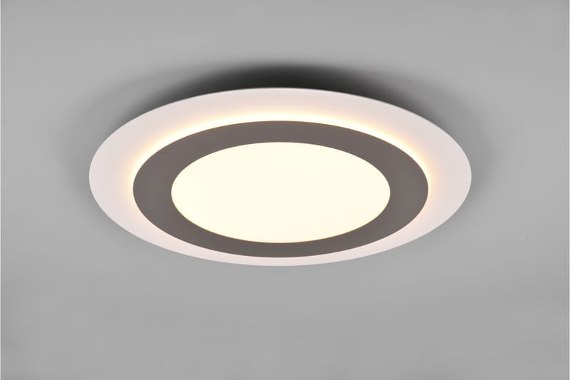 Morgan LED Plafond 45 cm vit/ borstad stål - Borstad stål - Belysning & el - Inomhusbelysning & lampor - Taklampa & takbelysning - Plafond