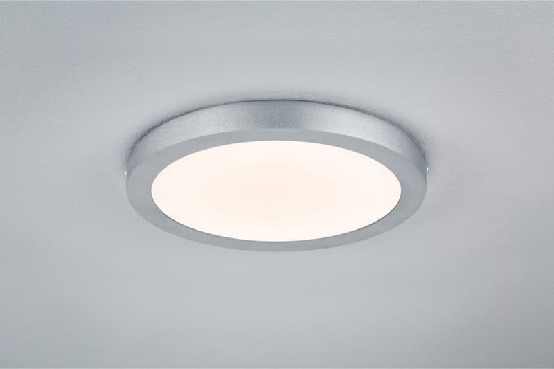 Paulmann Plafond Rund - Silver|Vit - Plafond - Vardagsrumslampa - Sovrumslampa