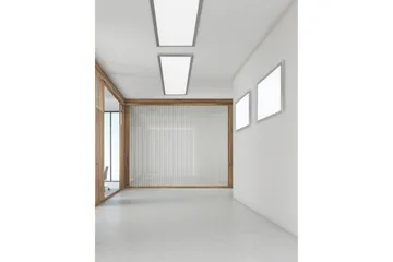 Phoenix LED Plafond 62X62cm borstad stål - Borstad stål/Vit - Belysning & el - Inomhusbelysning & lampor - Taklampa & takbelysning - Plafond