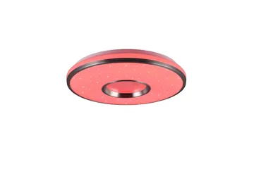 Realta LED Plafond 39 cm borstad aluminium RGBW - Borstad aluminium - Belysning & el - Inomhusbelysning & lampor - Taklampa & takbelysning - Plafond