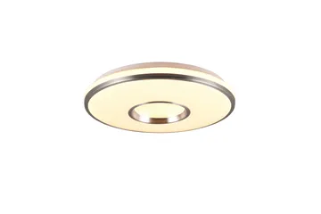 Realta LED Plafond 39 cm borstad aluminium RGBW - Borstad aluminium - Belysning & el - Inomhusbelysning & lampor - Taklampa & takbelysning - Plafond
