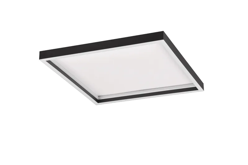 Rotonda LED Plafond fyrkant mattsvart, Matt svart