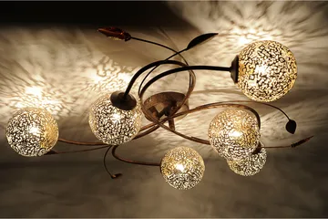 Sheree Plafond Blad - Orange - Belysning & el - Inomhusbelysning & lampor - Taklampa & takbelysning - Plafond
