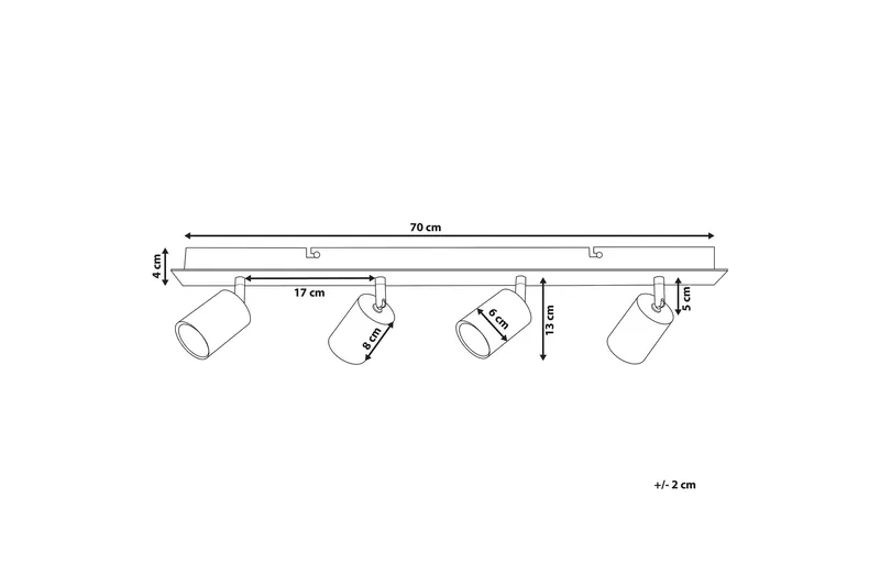 Sigrit Taklampa - Guld - Belysning & el - Inomhusbelysning & lampor - Taklampa & takbelysning - Plafond