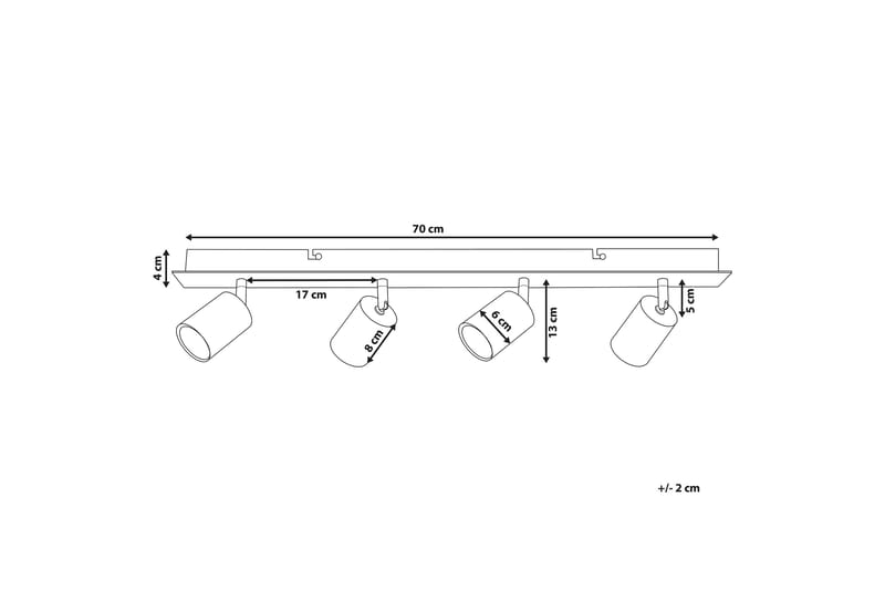 Sigrit Taklampa - Vit - Plafond - Vardagsrumslampa - Sovrumslampa