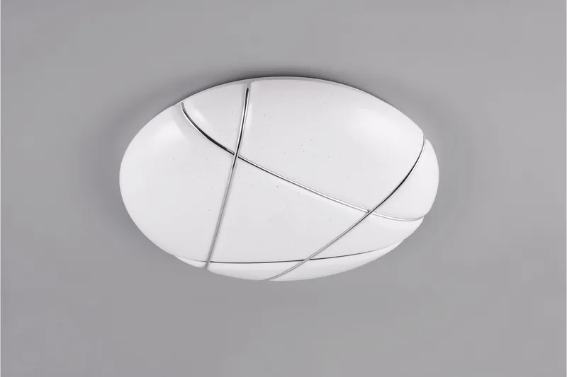Tibor LED Plafond 48 cm vit, Vit