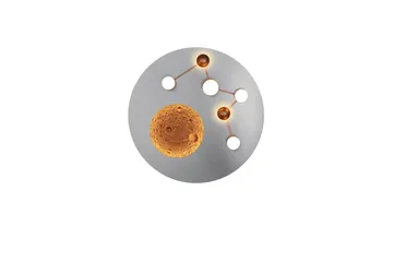 Zodiac LED Plafond borstad stål - Borstad stål - Belysning & el - Inomhusbelysning & lampor - Taklampa & takbelysning - Plafond