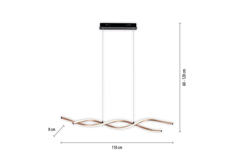 Polina Paul Neuhaus Taklampa - Black - Belysning & el - Inomhusbelysning & lampor - Taklampa & takbelysning - Pendellampor & hänglampor