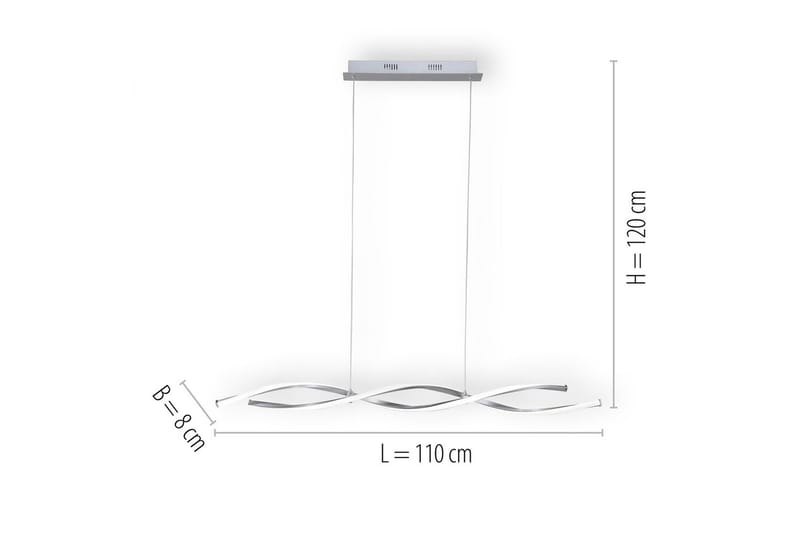 Polina Paul Neuhaus Taklampa - Grey - Belysning & el - Inomhusbelysning & lampor - Taklampa & takbelysning - Pendellampor & hänglampor