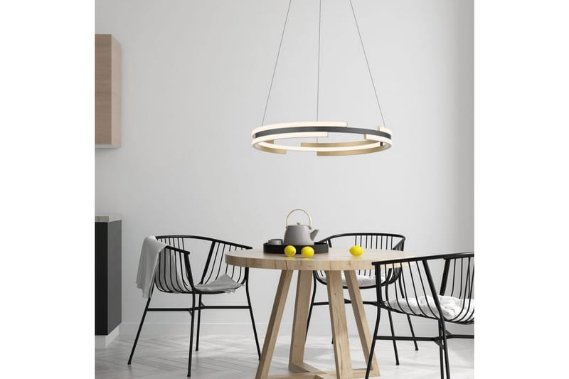 Q-Beluga Paul Neuhaus Taklampa - Brass - Belysning & el - Inomhusbelysning & lampor - Taklampa & takbelysning - Pendellampor & hänglampor