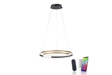 Q-Beluga Paul Neuhaus Taklampa - Brass - Belysning & el - Inomhusbelysning & lampor - Taklampa & takbelysning - Pendellampor & hänglampor