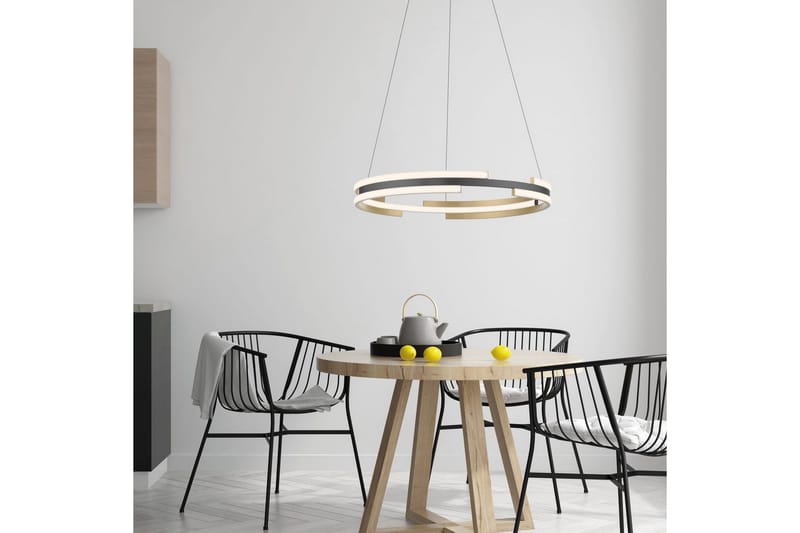 Q-Beluga Paul Neuhaus Taklampa - Brass - Belysning & el - Inomhusbelysning & lampor - Taklampa & takbelysning - Pendellampor & hänglampor