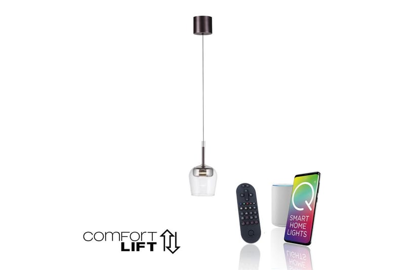 Q-Kon Paul Neuhaus Taklampa - Silver - Belysning & el - Inomhusbelysning & lampor - Taklampa & takbelysning - Pendellampor & hänglampor