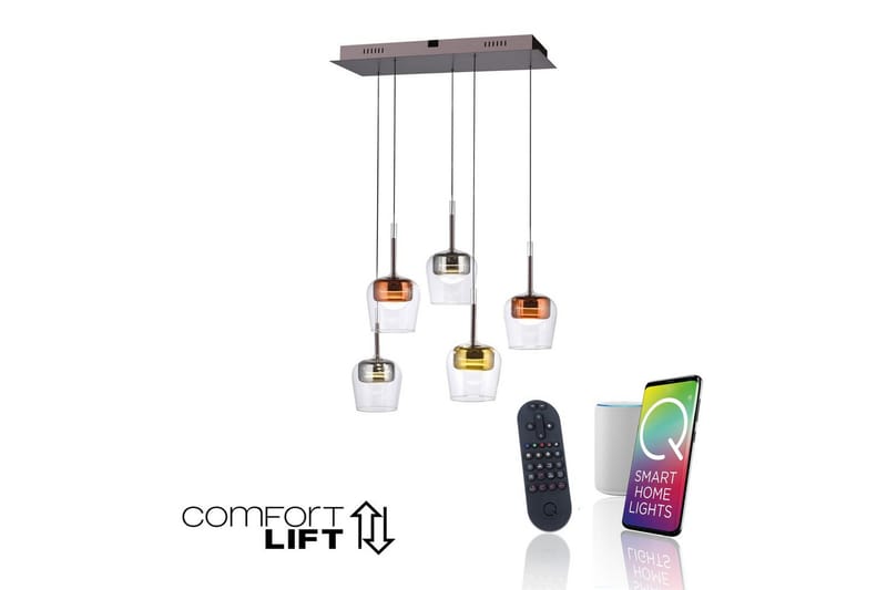 Q-Kon Paul Neuhaus Taklampa - Multicolored - Belysning & el - Inomhusbelysning & lampor - Taklampa & takbelysning - Pendellampor & hänglampor