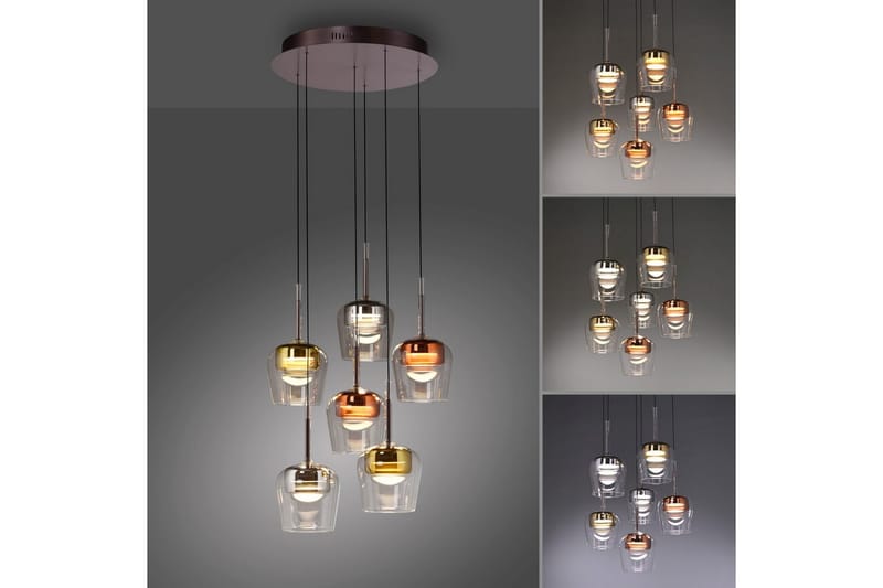 Q-Kon Paul Neuhaus Taklampa - Multicolored - Belysning & el - Inomhusbelysning & lampor - Taklampa & takbelysning - Pendellampor & hänglampor