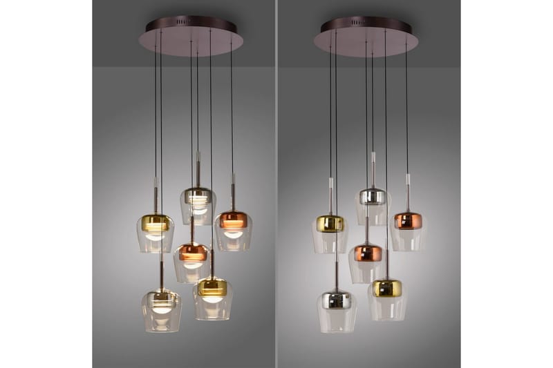 Q-Kon Paul Neuhaus Taklampa - Multicolored - Belysning & el - Inomhusbelysning & lampor - Taklampa & takbelysning - Pendellampor & hänglampor