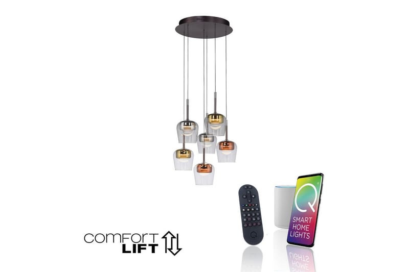 Q-Kon Paul Neuhaus Taklampa - Multicolored - Belysning & el - Inomhusbelysning & lampor - Taklampa & takbelysning - Pendellampor & hänglampor