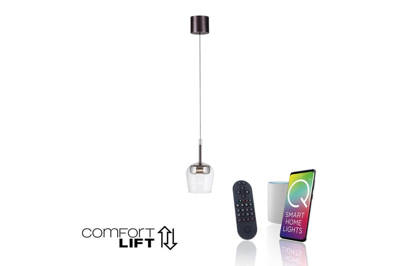 Q-Kon Paul Neuhaus Taklampa - Silver - Belysning & el - Inomhusbelysning & lampor - Taklampa & takbelysning - Pendellampor & hänglampor