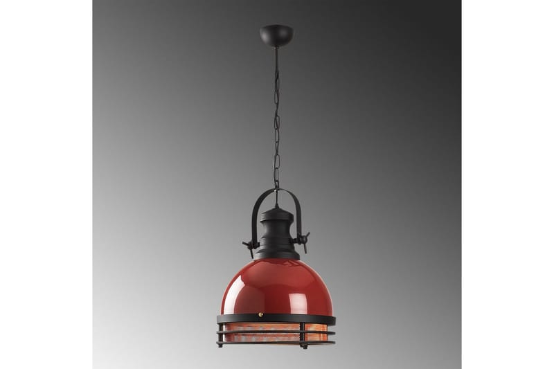 Taklampa Rathour Echo Röd / Svart - Red/Svart - Belysning & el - Inomhusbelysning & lampor - Sovrumslampa