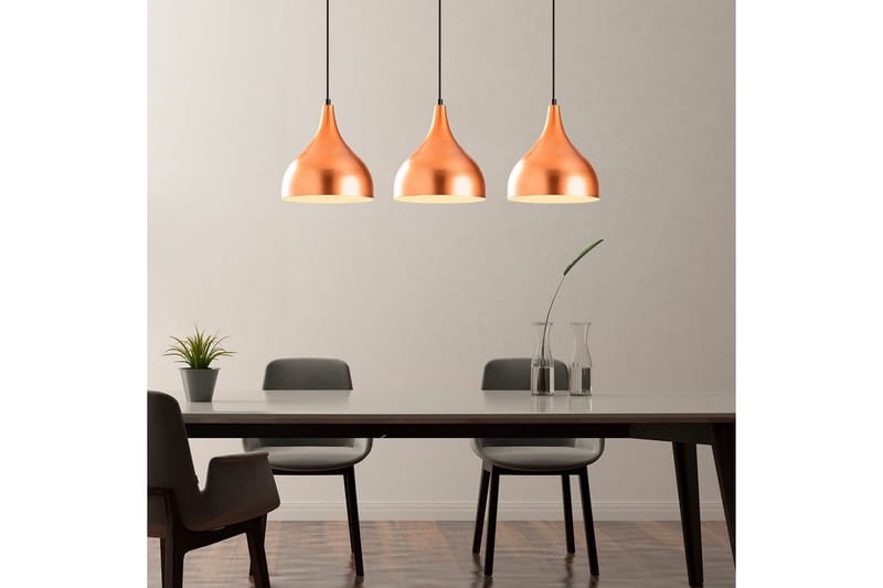 Taklampa Rathour Ignite Koppar / Svart - Koppar/Svart - Belysning & el - Inomhusbelysning & lampor - Sovrumslampa