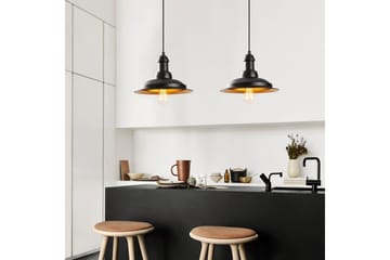Taklampa Rathour Kobolt Svart / Rany - Guld/Svart - Belysning & el - Inomhusbelysning & lampor - Fönsterlampa - Fönsterlampa hängande