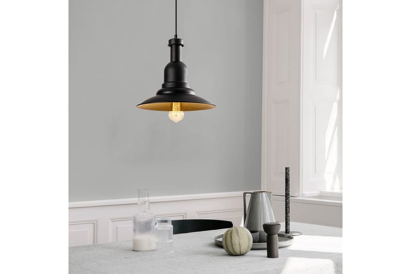 Taklampa Rathour Metrix Svart / Rany - Guld/Svart - Belysning & el - Inomhusbelysning & lampor - Sovrumslampa
