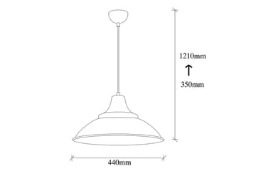 Taklampa Rathour Stratum Svart / Rany - Guld/Svart - Belysning & el - Inomhusbelysning & lampor - Fönsterlampa - Fönsterlampa hängande