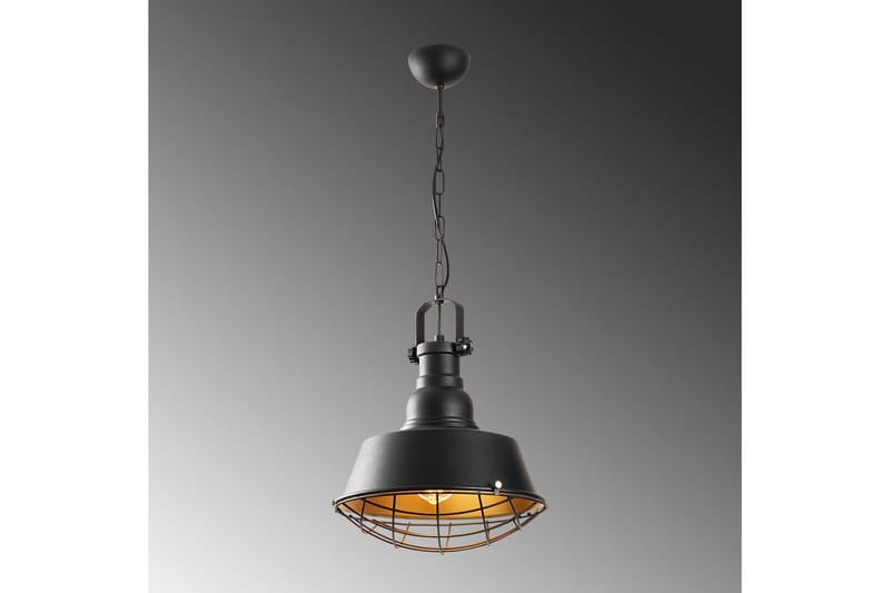 Taklampa Rathour Titanium Svart / Rany - Guld/Svart - Belysning & el - Inomhusbelysning & lampor - Sovrumslampa