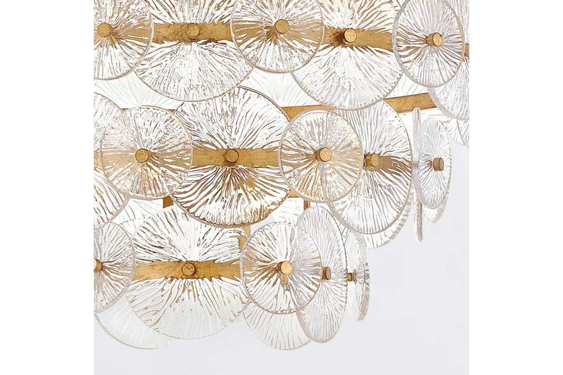 Rene Hinkley Krona - Brass - Belysning & el - Inomhusbelysning & lampor - Taklampa & takbelysning - Kristallkrona & takkrona