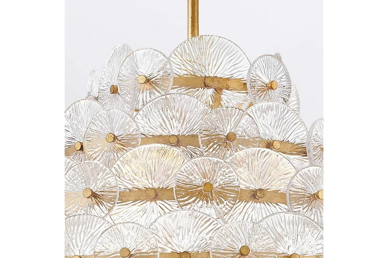 Rene Hinkley Krona - Brass - Belysning & el - Inomhusbelysning & lampor - Taklampa & takbelysning - Kristallkrona & takkrona